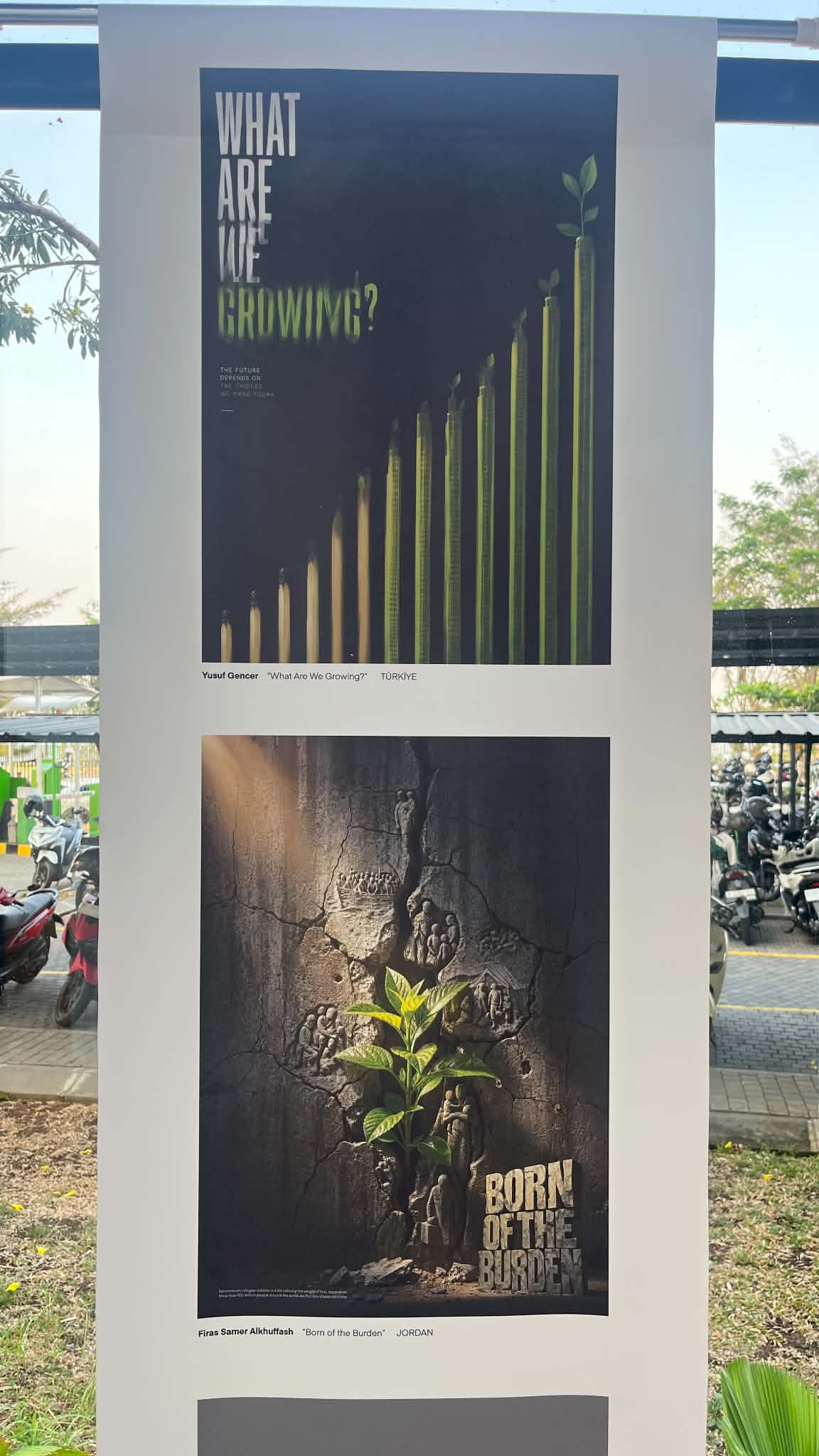 Born of the Burden on display at SEWUNARA 2026, Semarang